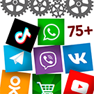 Модуль для 1С-Битрикс - Кнопки на чаты и группы социальных сетей: ВКонтакте, Telegram, WhatsApp, Viber, Одноклассники... [niges.scbtns]